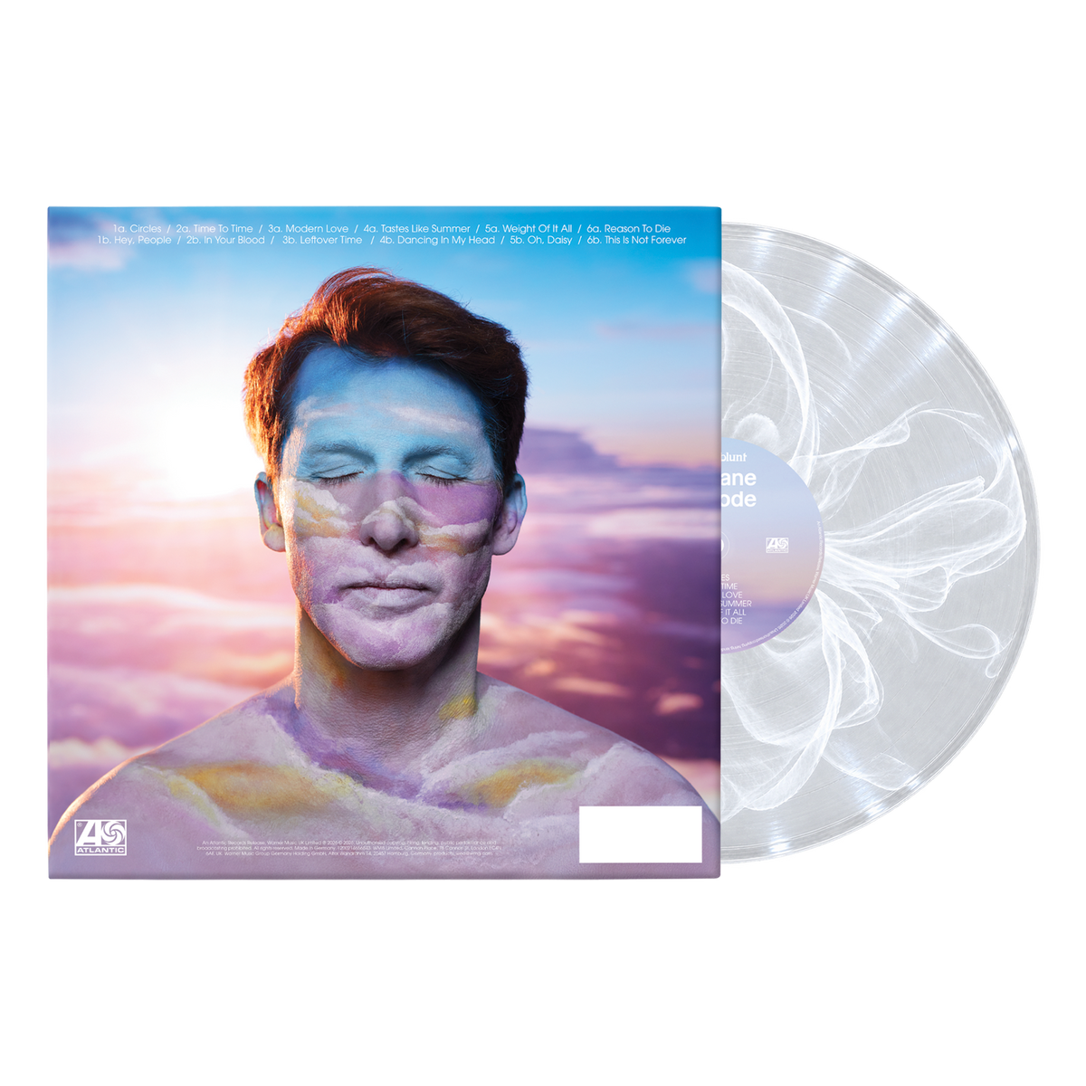 James Blunt - LP Vinilo Blanco "Airplane Mode"