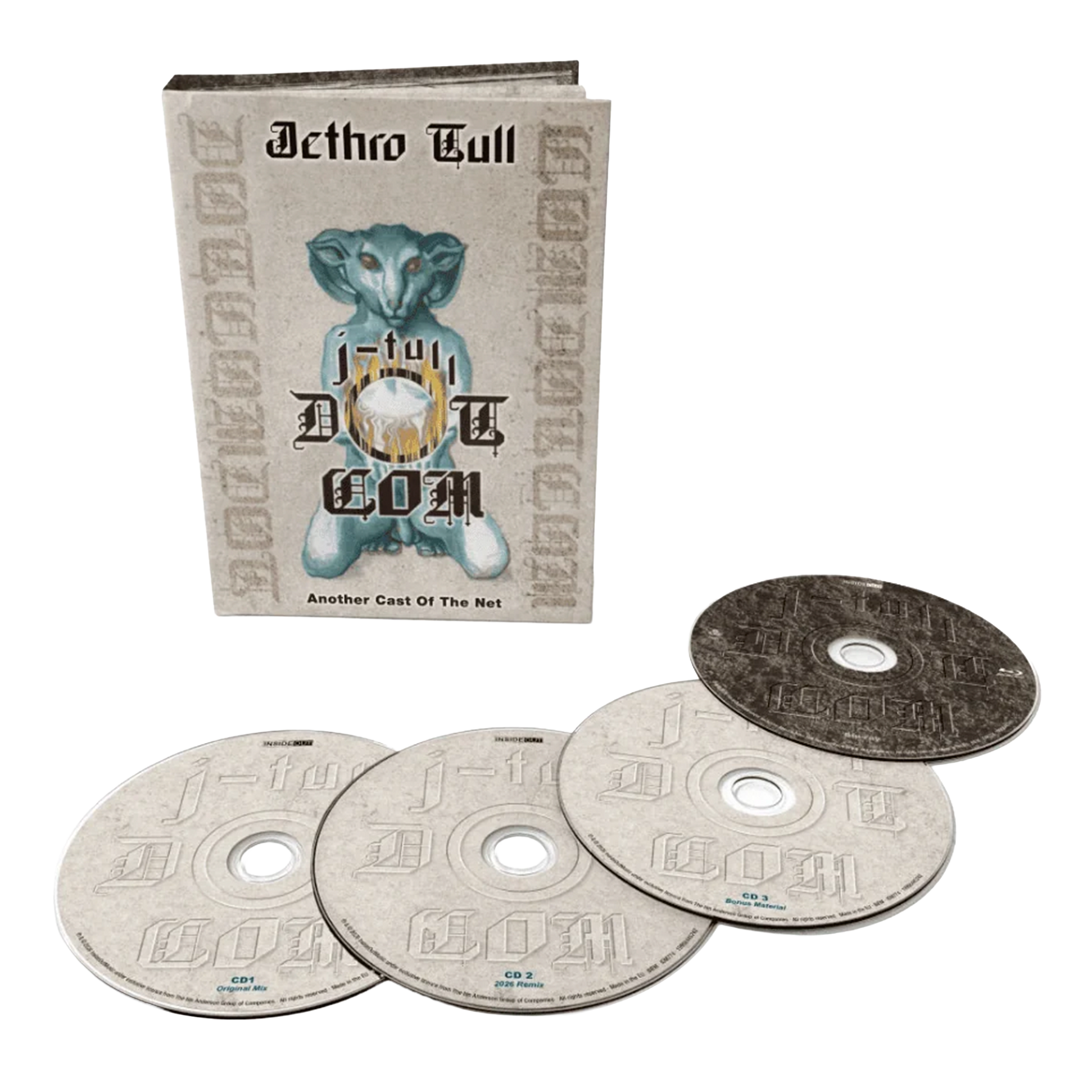 Jethro Tull - BoxSet 3CD+Blu-Ray "J-Tull Dot Com: Another Cast Of The Net"