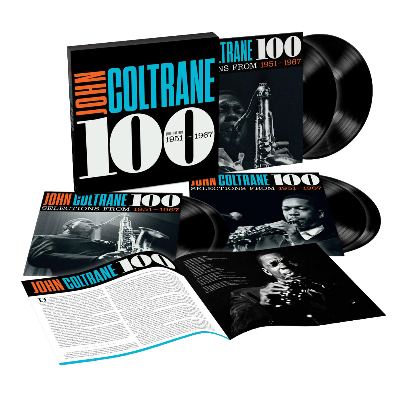 John Coltrane - 6LP Vinilo "Coltrane 100 - Selections from 1951-1967"