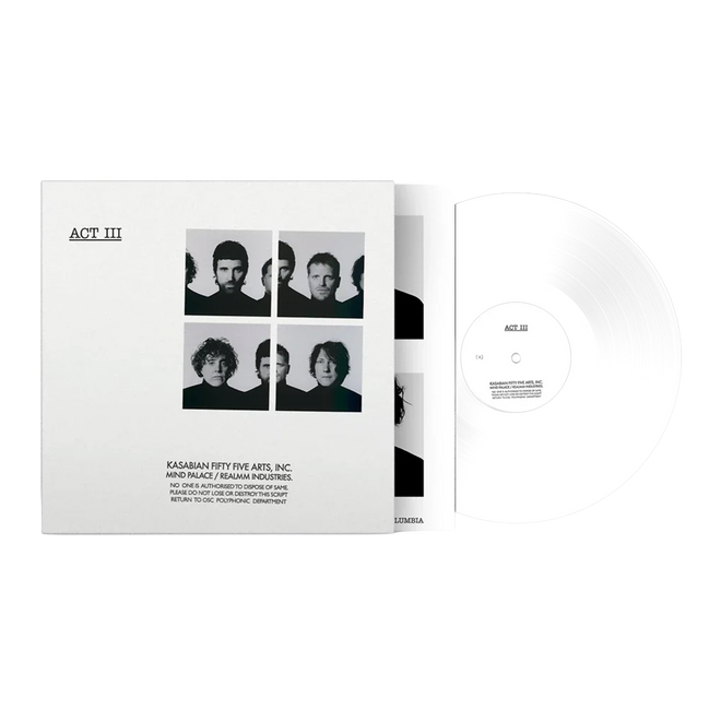 Kasabian - LP Vinilo Blanco "Act III"