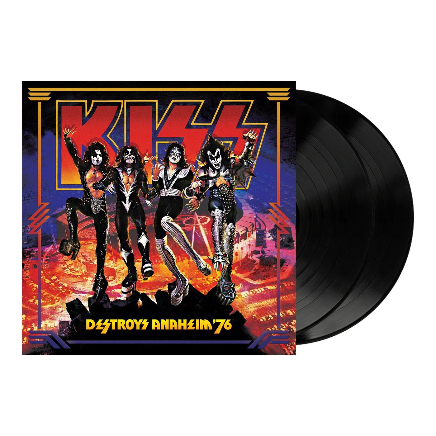 Kiss - 2LP Vinilo "Destroys Anaheim '76"
