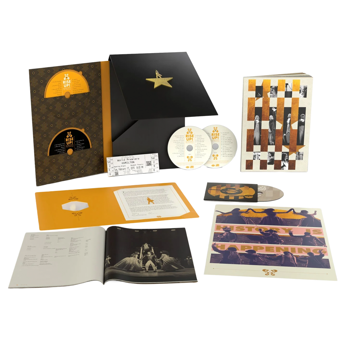 Lin-Manuel Miranda - 5CD "Rise Up! Hamilton: The Anthology"