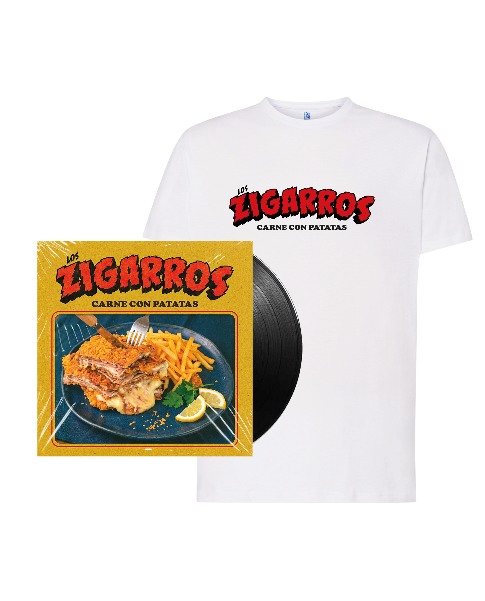 PACK Camiseta + LP + CD (Encartado)