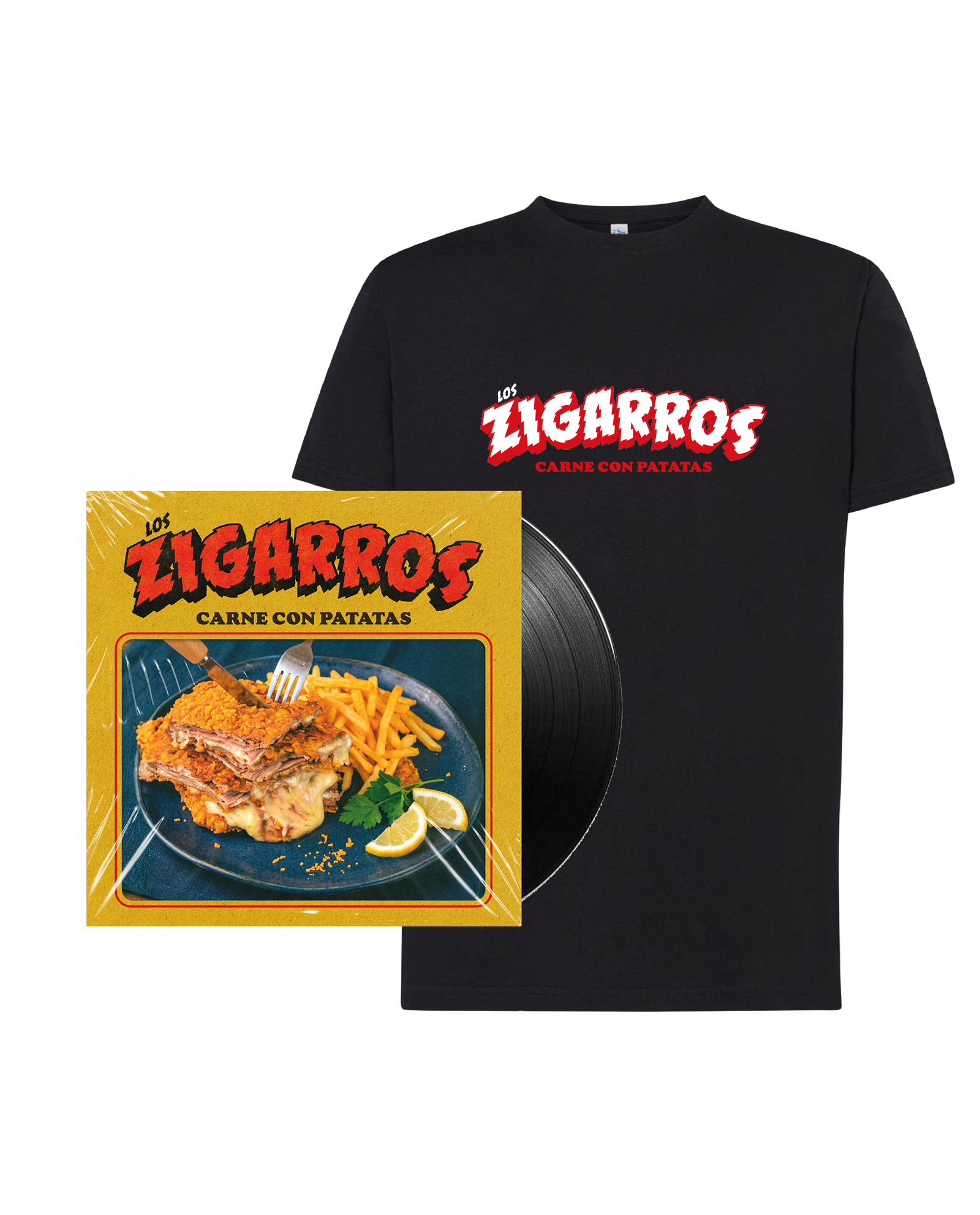 PACK Camiseta + LP + CD (Encartado)