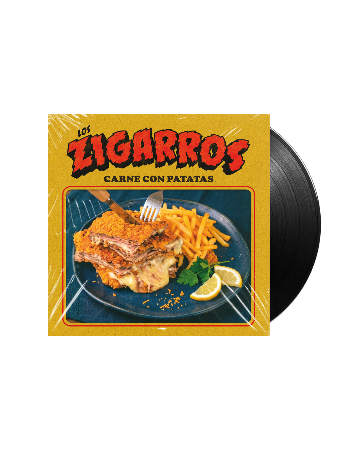 Los Zigarros - LP Firmado + CD (Encartado) "Carne con Patatas"