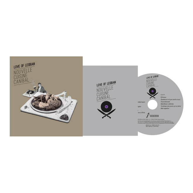 Love of Lesbian - CD "Nouvelle Cuisine Caníbal"
