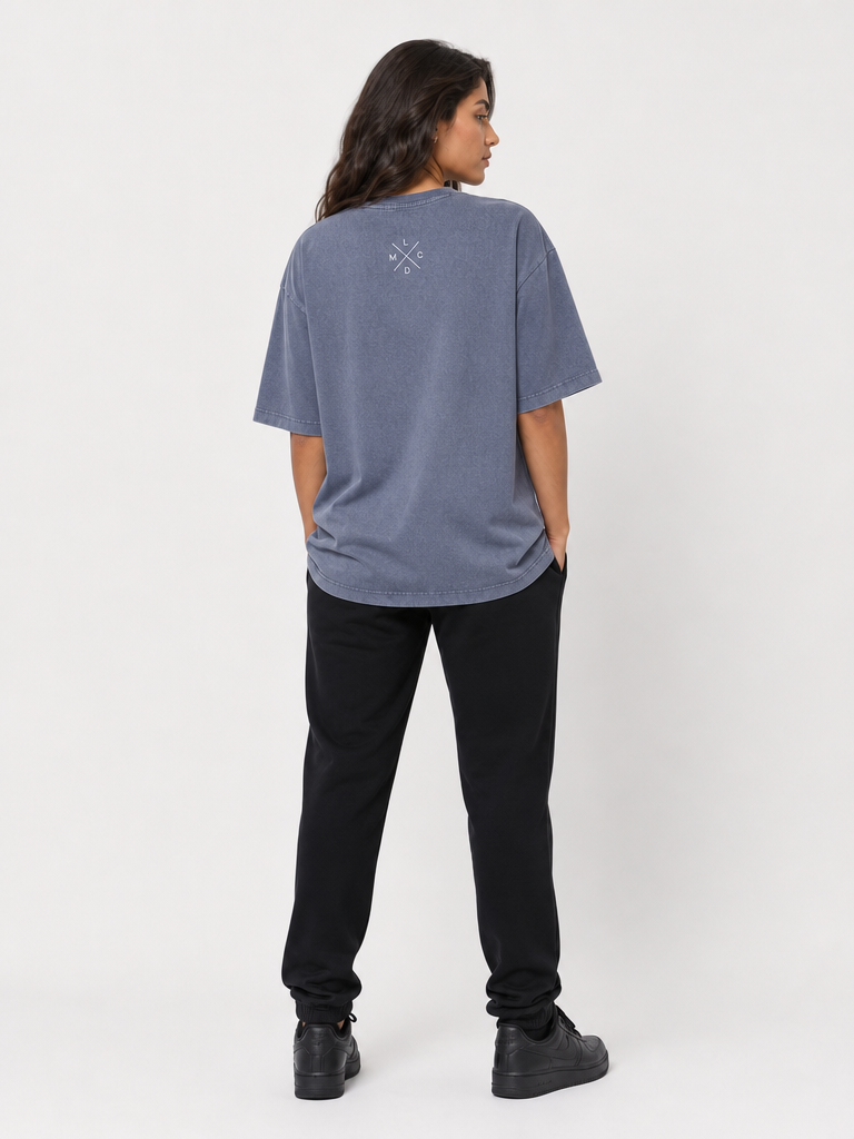 Manuel Carrasco - Camiseta Unisex "Mi Acento" Azul Vintage