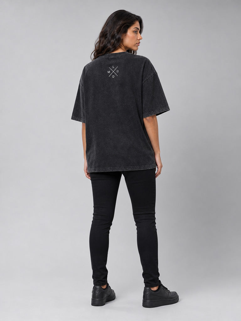 Manuel Carrasco - Camiseta Unisex "Foto Manos Cara" Negro Vintage