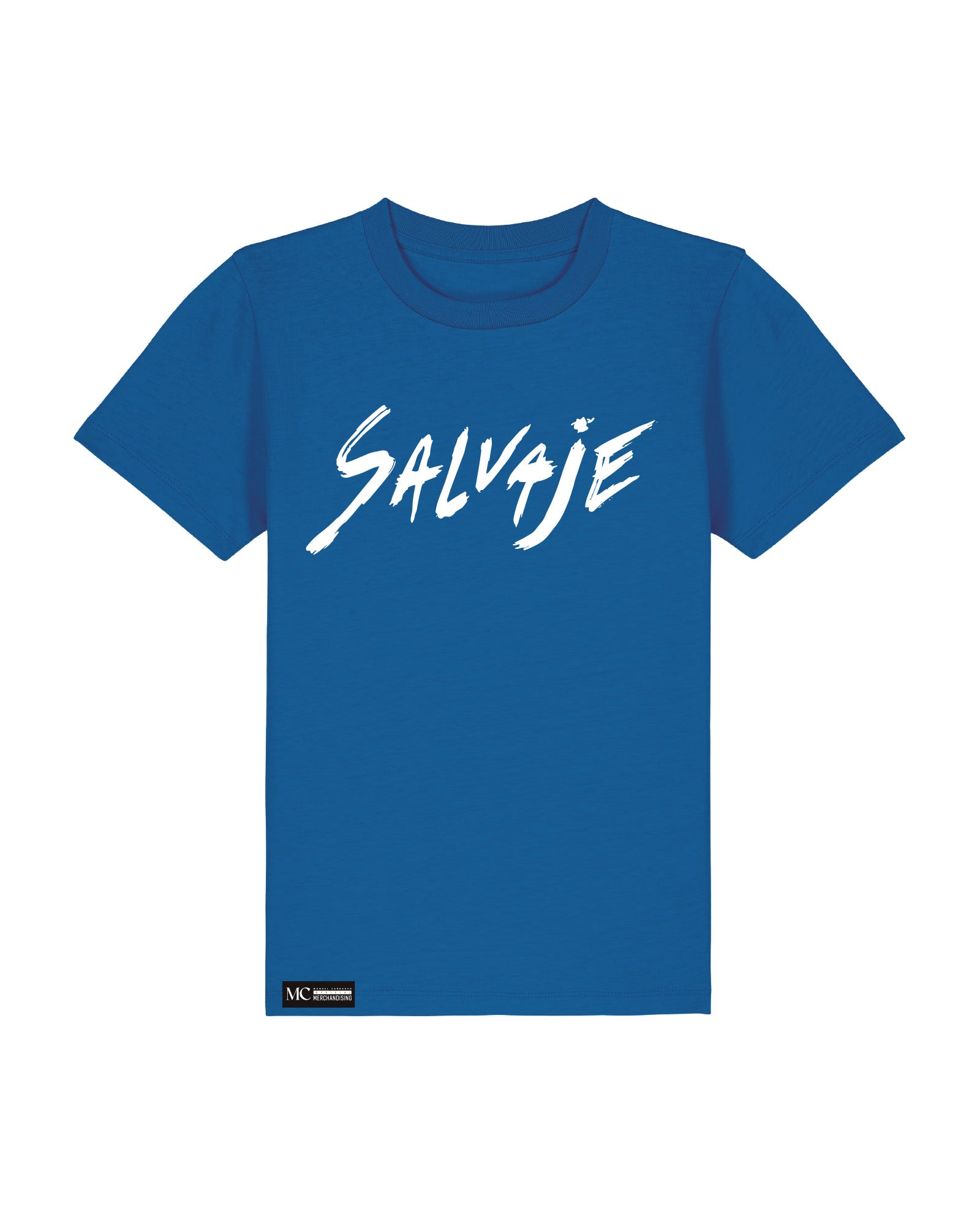 Manuel Carrasco - Camiseta Niño "Salvaje" Azul