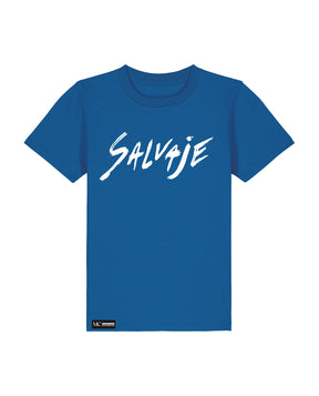 Manuel Carrasco - Camiseta Niño "Salvaje" Azul