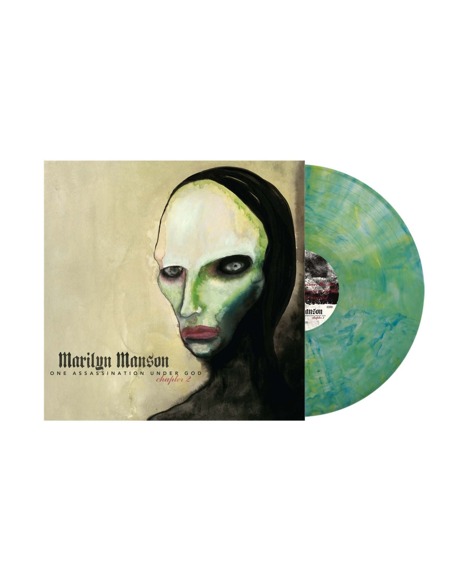 Marilyn Manson - LP Vinilo Verde y Azul "One Assassination Under God - Chapter 2"