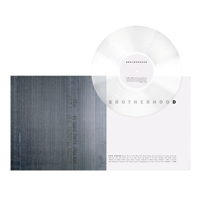 New Order - LP Vinilo Color Trasparente "Brotherhood"