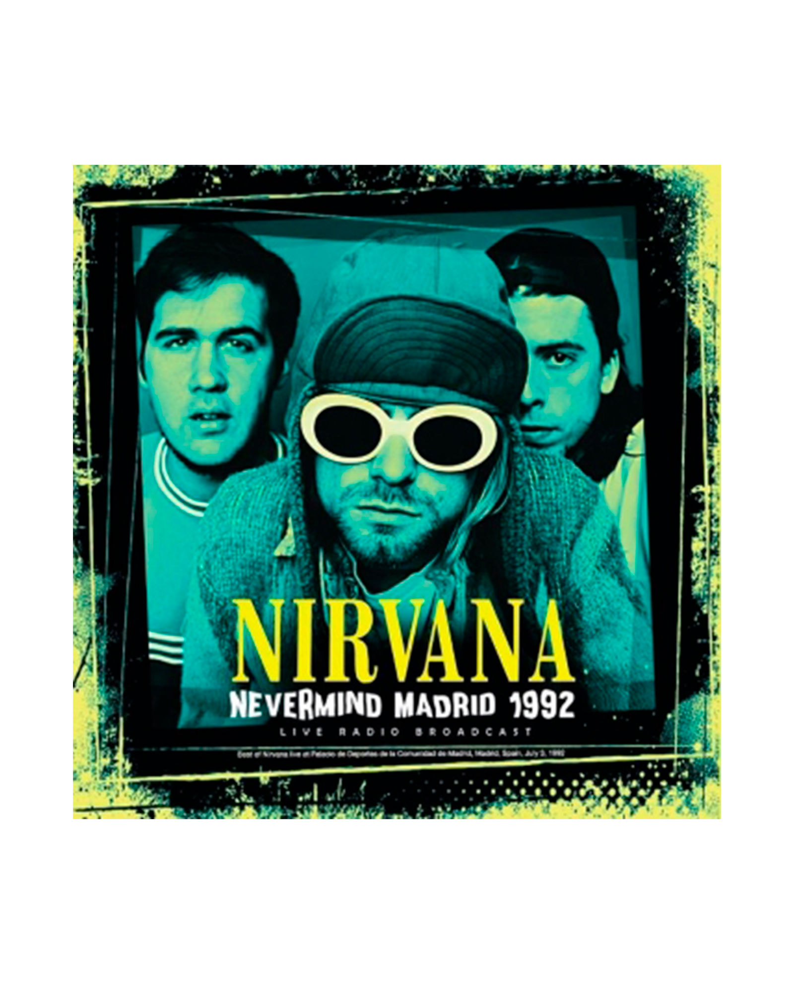 Nirvana - LP Vinilo "Nevermind Madrid 1992"