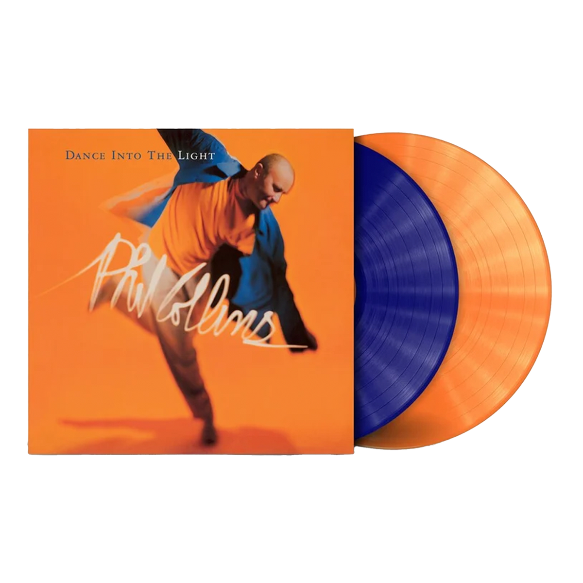 Phil Collins - 2LP Vinilo color Morado y Naranja "Dance Into The Light"