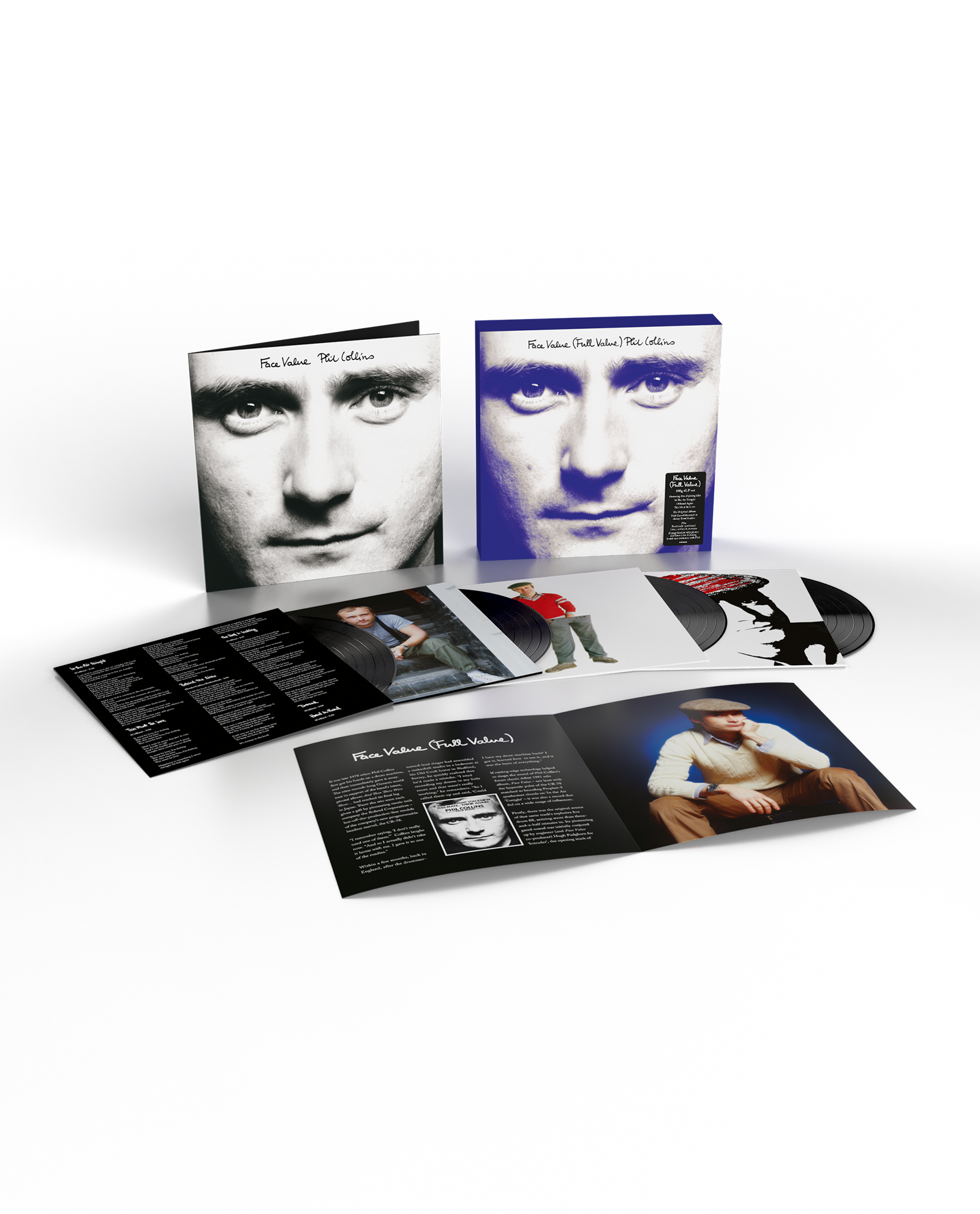 Phil Collins - 4LP Vinilo "Face Value (Full Value)"
