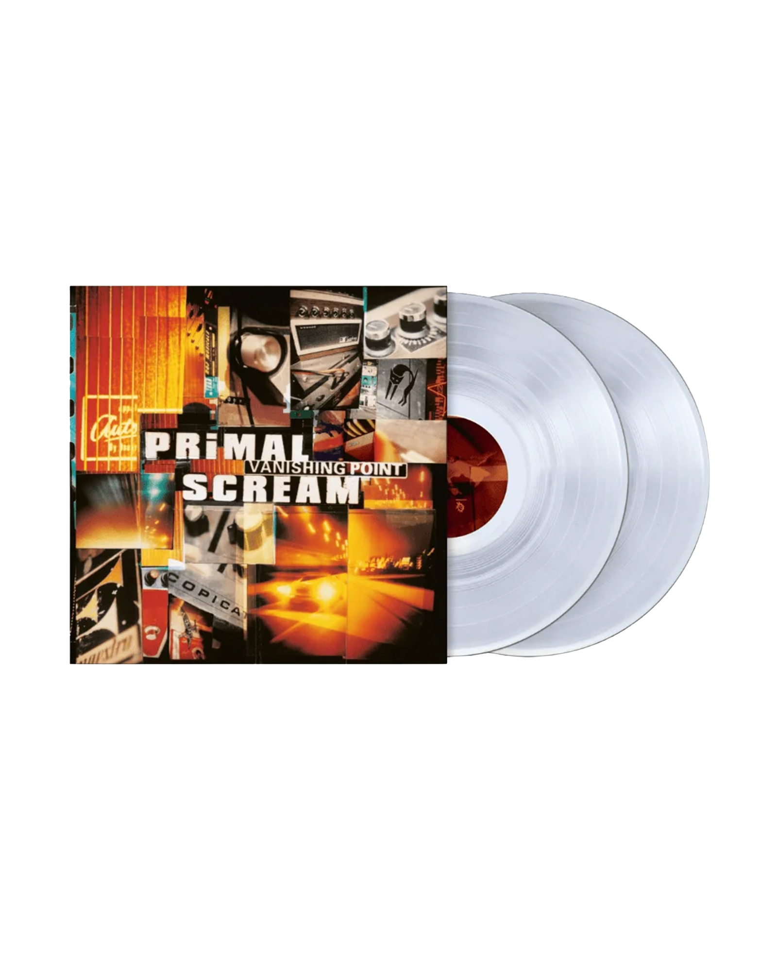 Primal Scream - 2LP Vinilo Color Plata "Vanishing Point"