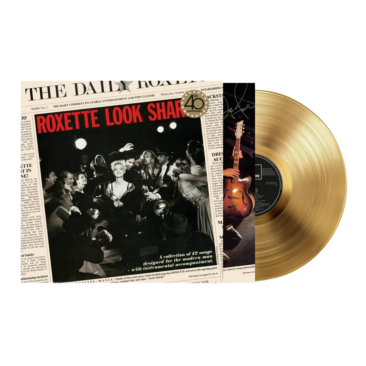 Roxette - LP Vinilo Dorado "Look Sharp"