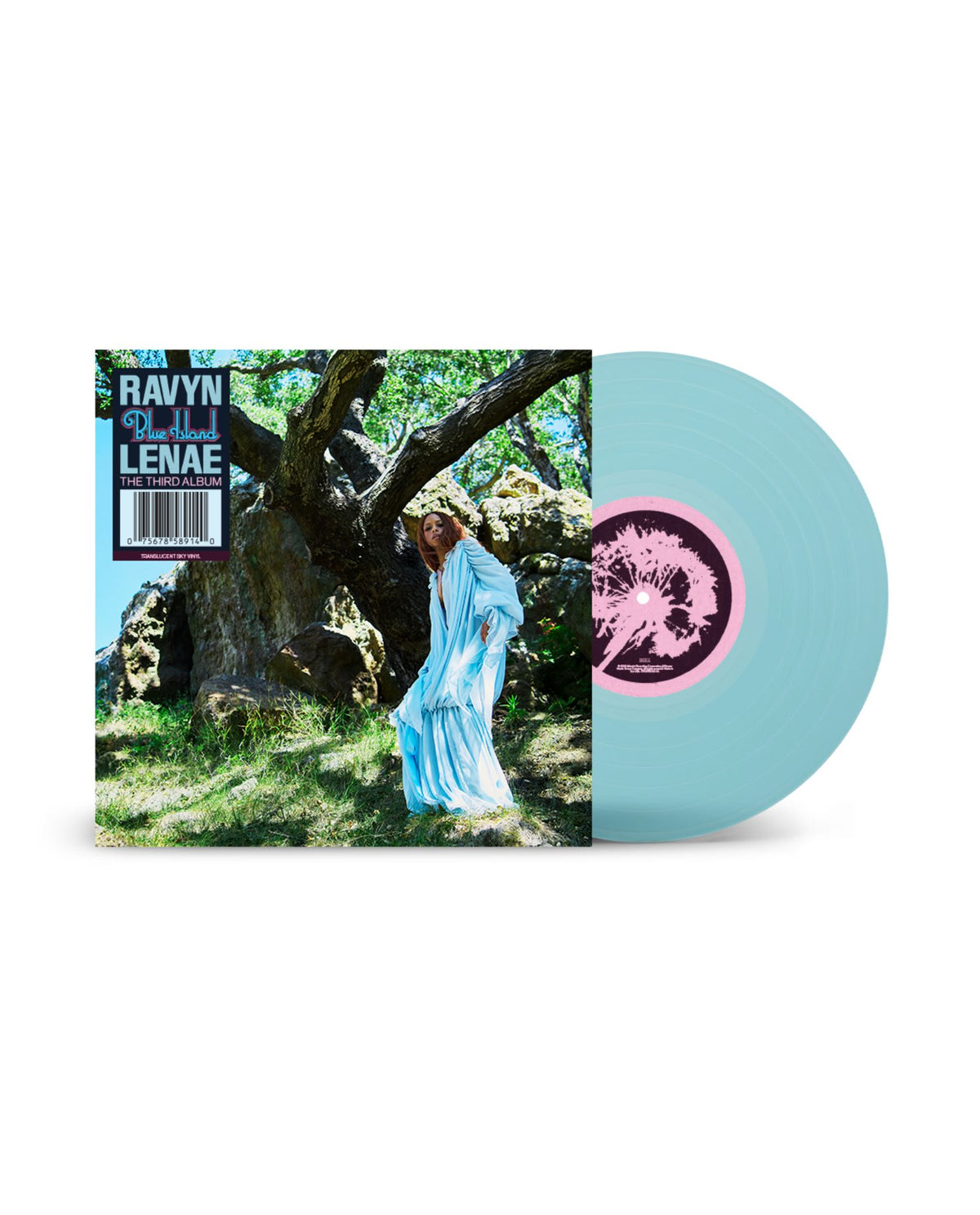 Ravyn Lenae - LP Vinilo Translucent Sky "Blue Island"