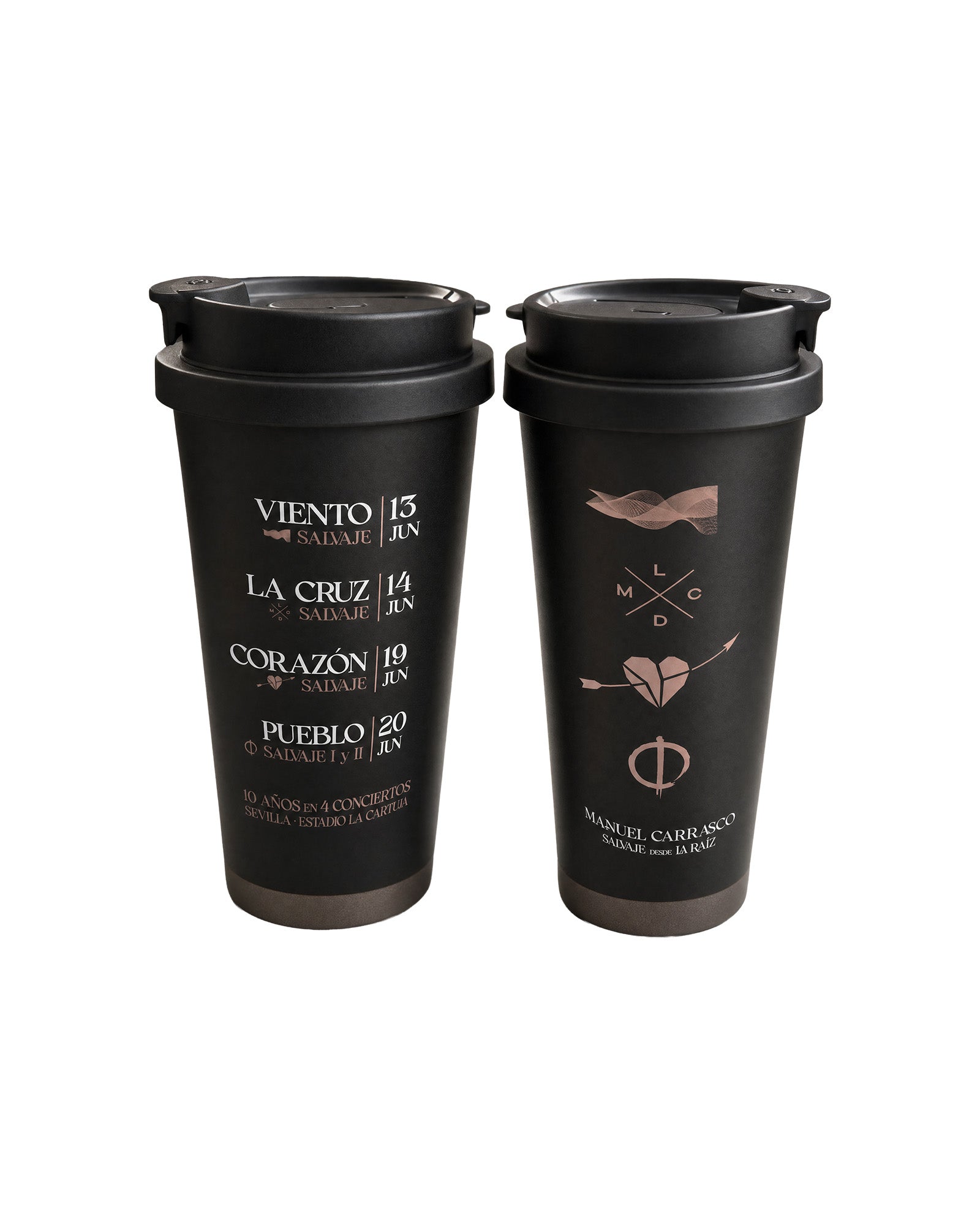 Manuel Carrasco - Taza Termo "Salvaje desde la Raíz"