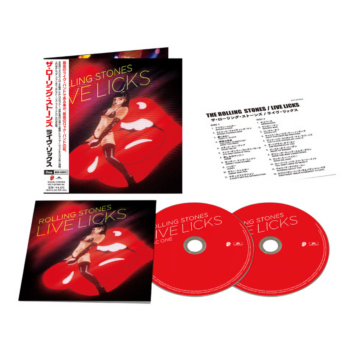 The Rolling Stones - 2CD "Live Licks"