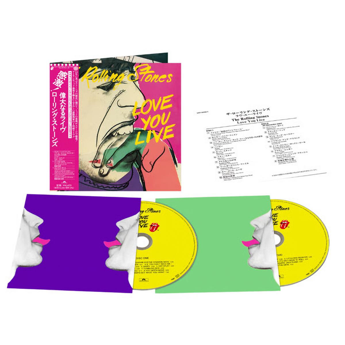 The Rolling Stones - 2CD "Love You Live"