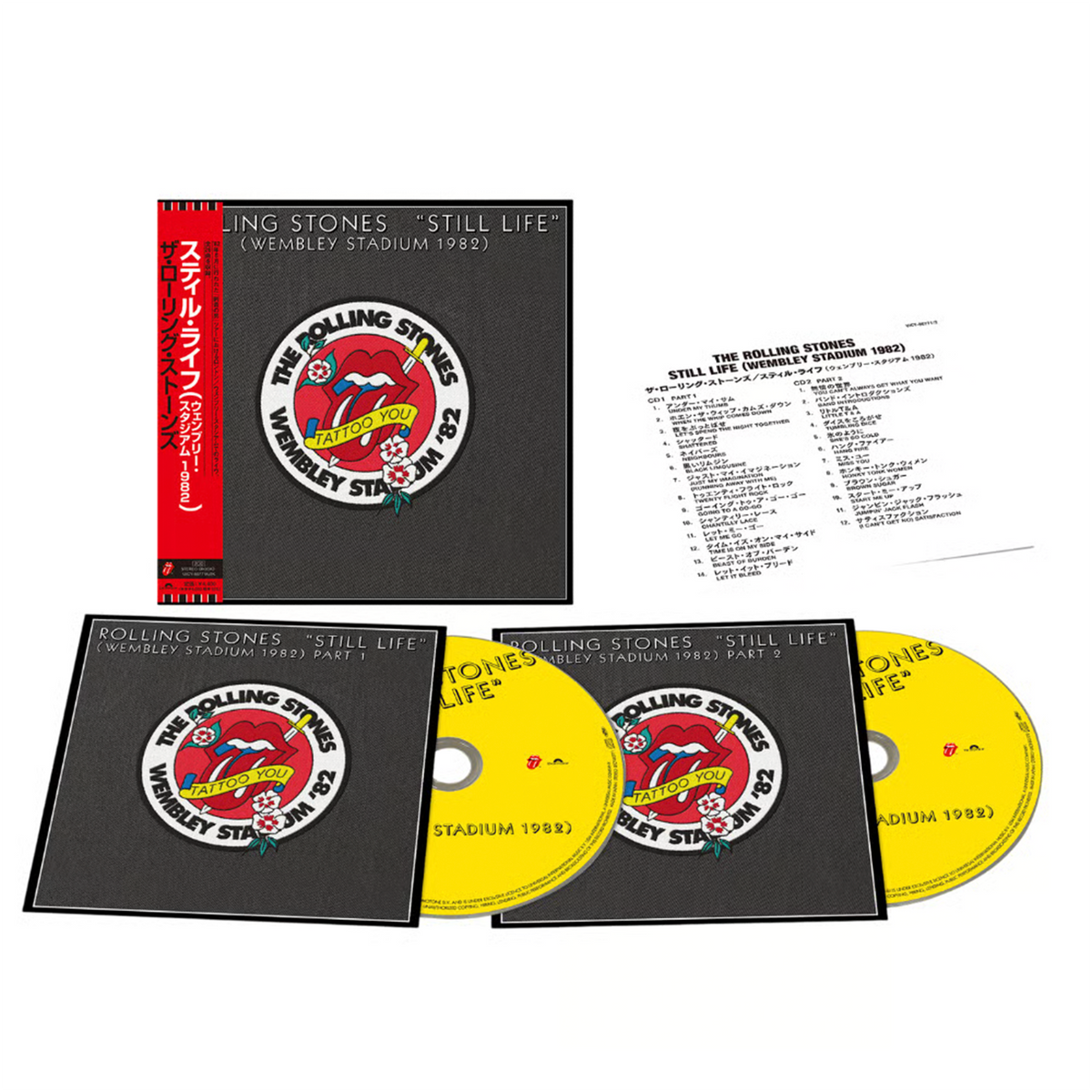The Rolling Stones - 2CD "Still Life (Wembley Stadium 1982)"