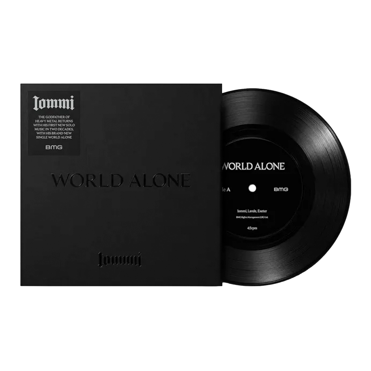 Tony Iommi - LP Vinilo "World Alone"