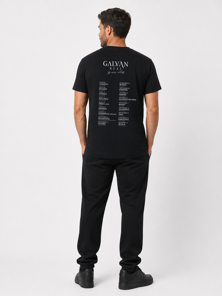 Galván Real - Camiseta "Gira 10 años contigo" Unisex