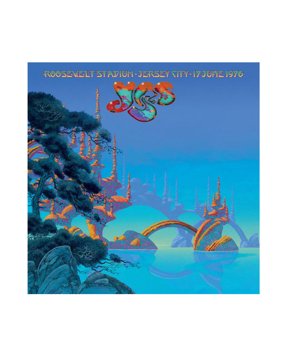 Yes - 3LP Vinilo "Live At Roosevelt Stadium, Jersey City-17 June 1976"