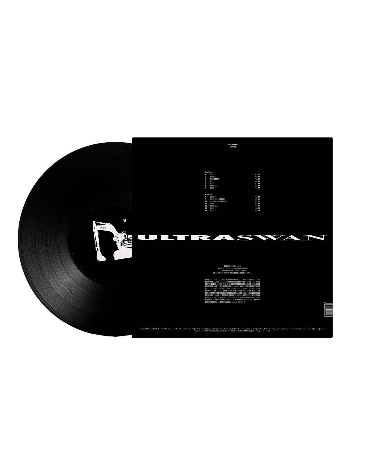 Abhir - LP Vinilo 12" "ULTRASWAN" - D2fy - Direct To Fans - ABHIR
