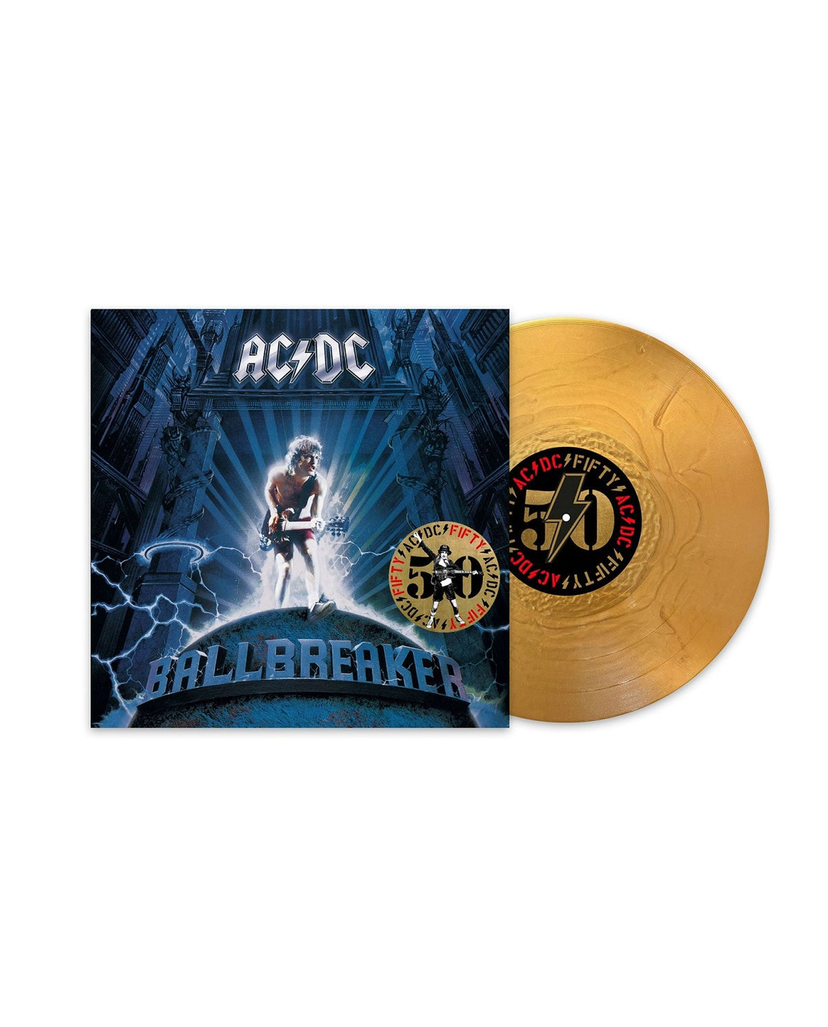 AC/DC - LP Vinilo Dorado "Ballbreaker" Ed. 50 aniversario - D2fy · Rocktud - Rocktud