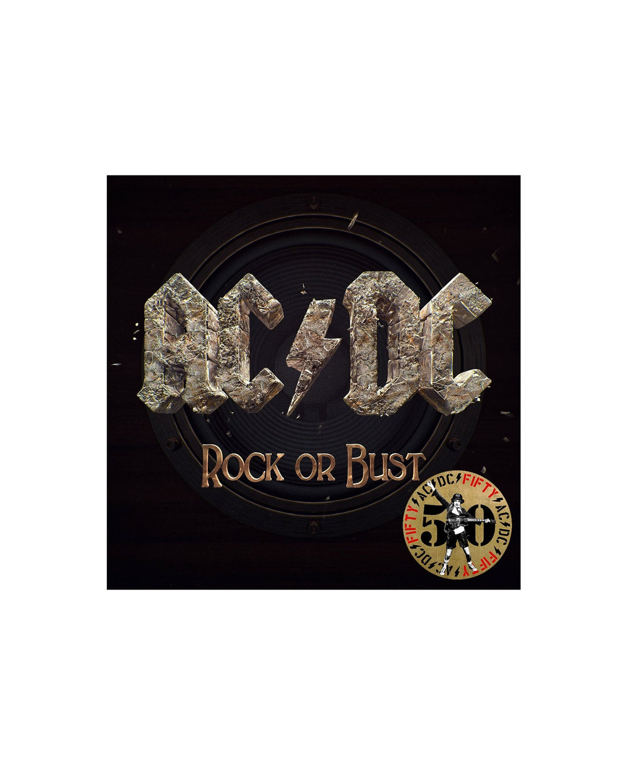 AC/DC - LP Vinilo Dorado "Rock or Bust" Ed. 50 aniversario - D2fy · Rocktud - Rocktud