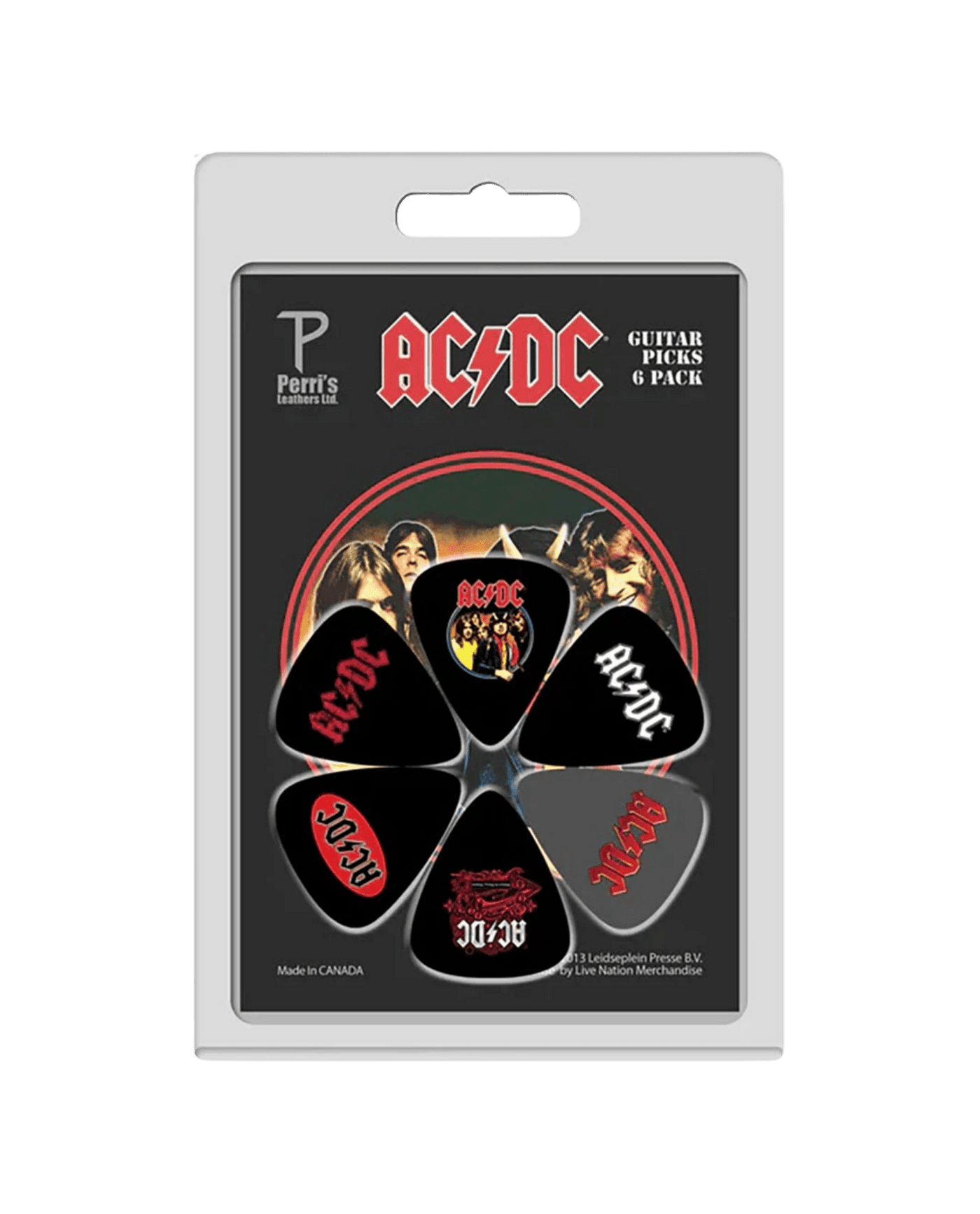 AC/DC - Pack de púas "Logos Covers" - D2fy - Direct To Fans - D2fy