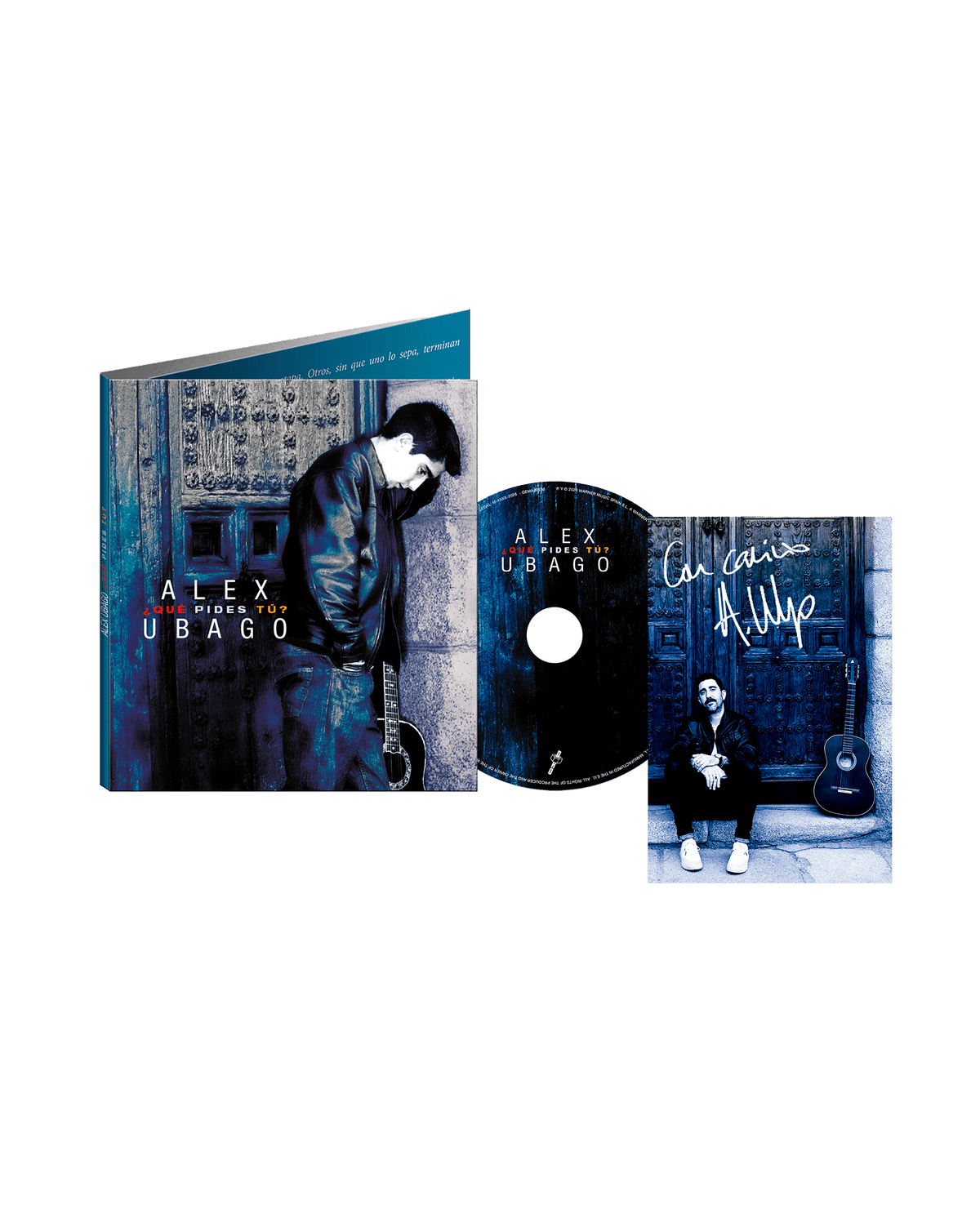 Alex Ubago - CD+ Postal Firmada "¿Qué pides tú? 25 Aniversario" - D2fy - Direct To Fans - Alex Ubago