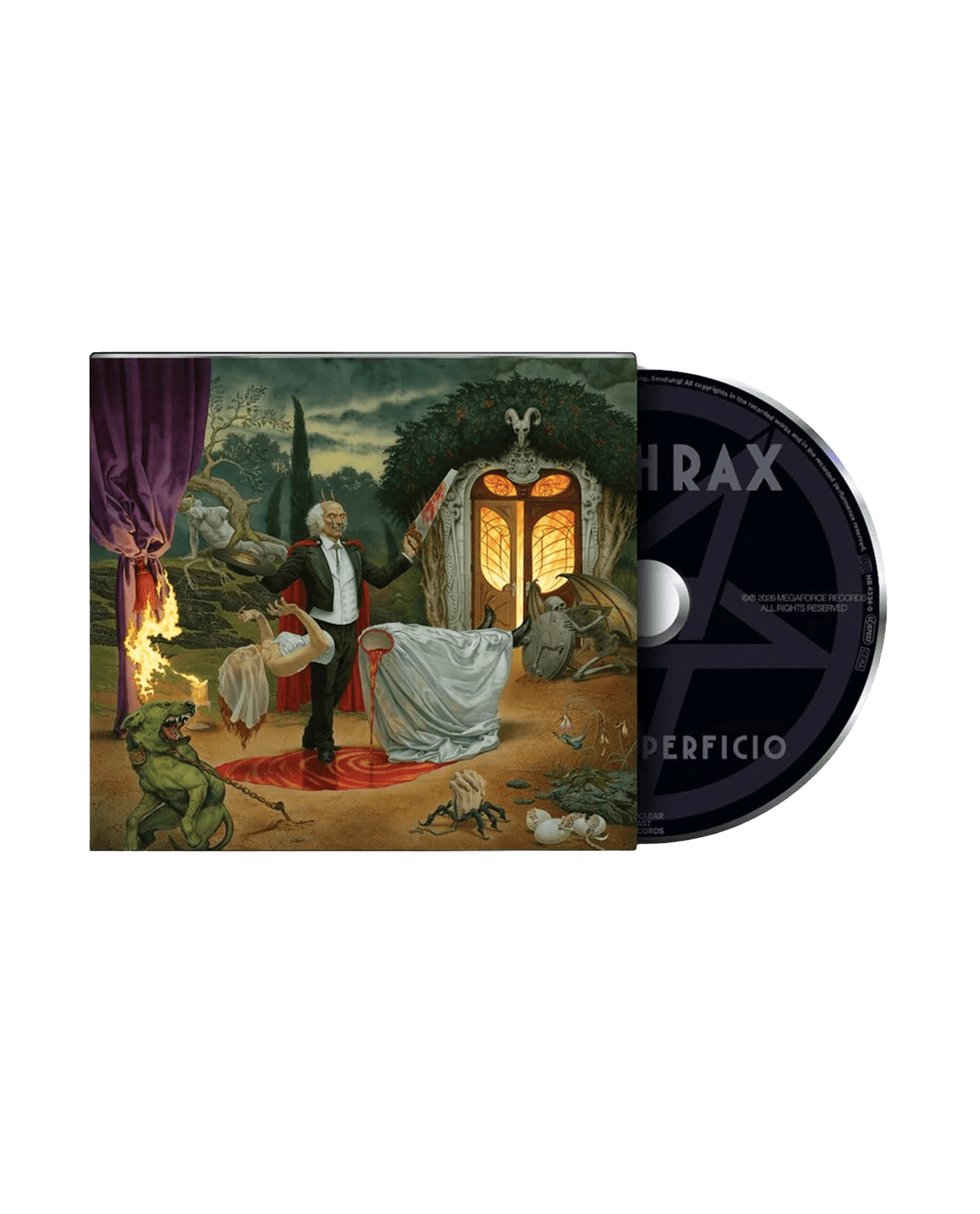 Anthrax - CD Digipack "Cursum Perficio" - D2fy - Direct To Fans - Anthrax