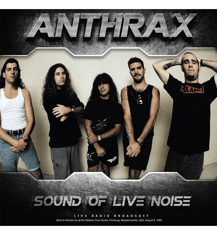 Anthrax - LP - "Sound of Live Noise" - D2fy - Direct To Fans - D2fy