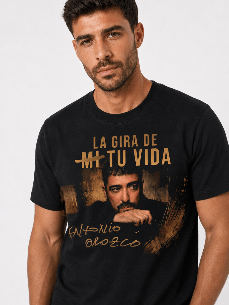 Antonio Orozco - Camiseta "Foto La Gira De Tu Vida" - D2fy - Direct To Fans - Antonio Orozco
