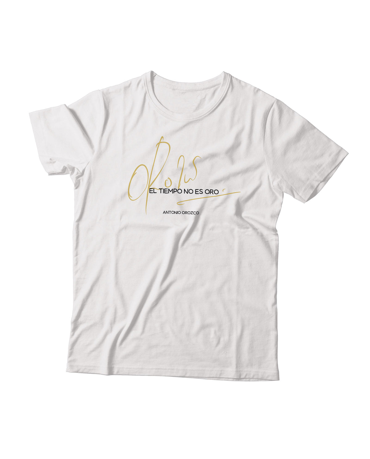 Antonio Orozco - Camiseta "El Tiempo No es Oro - Firma"