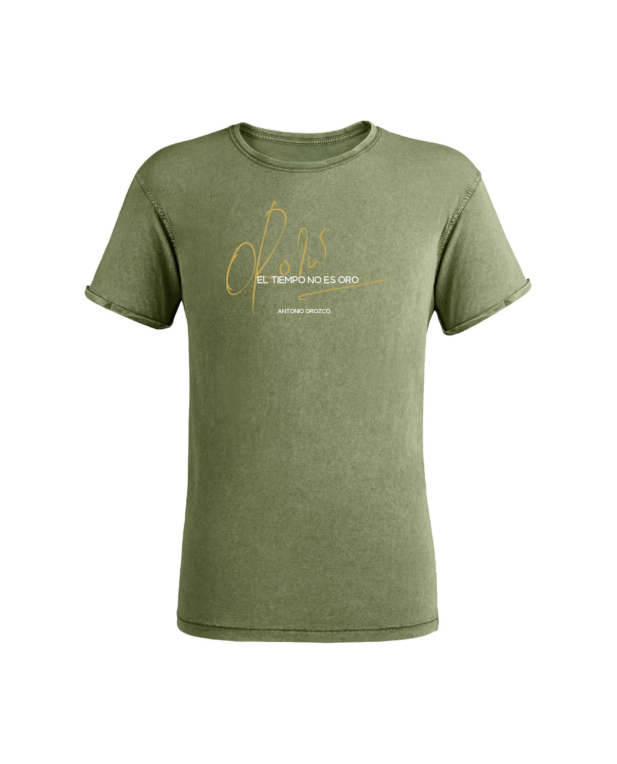 Antonio Orozco - Camiseta "El Tiempo No es Oro - Firma"
