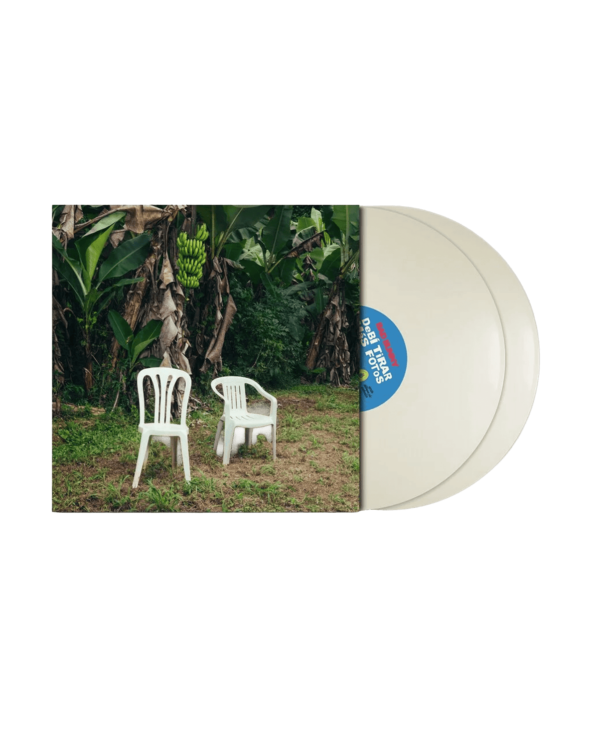 Bad Bunny - 2LP Vinilo Blanco Opaco "Debí tirar más fotos" - D2fy - Direct To Fans - Bad Bunny
