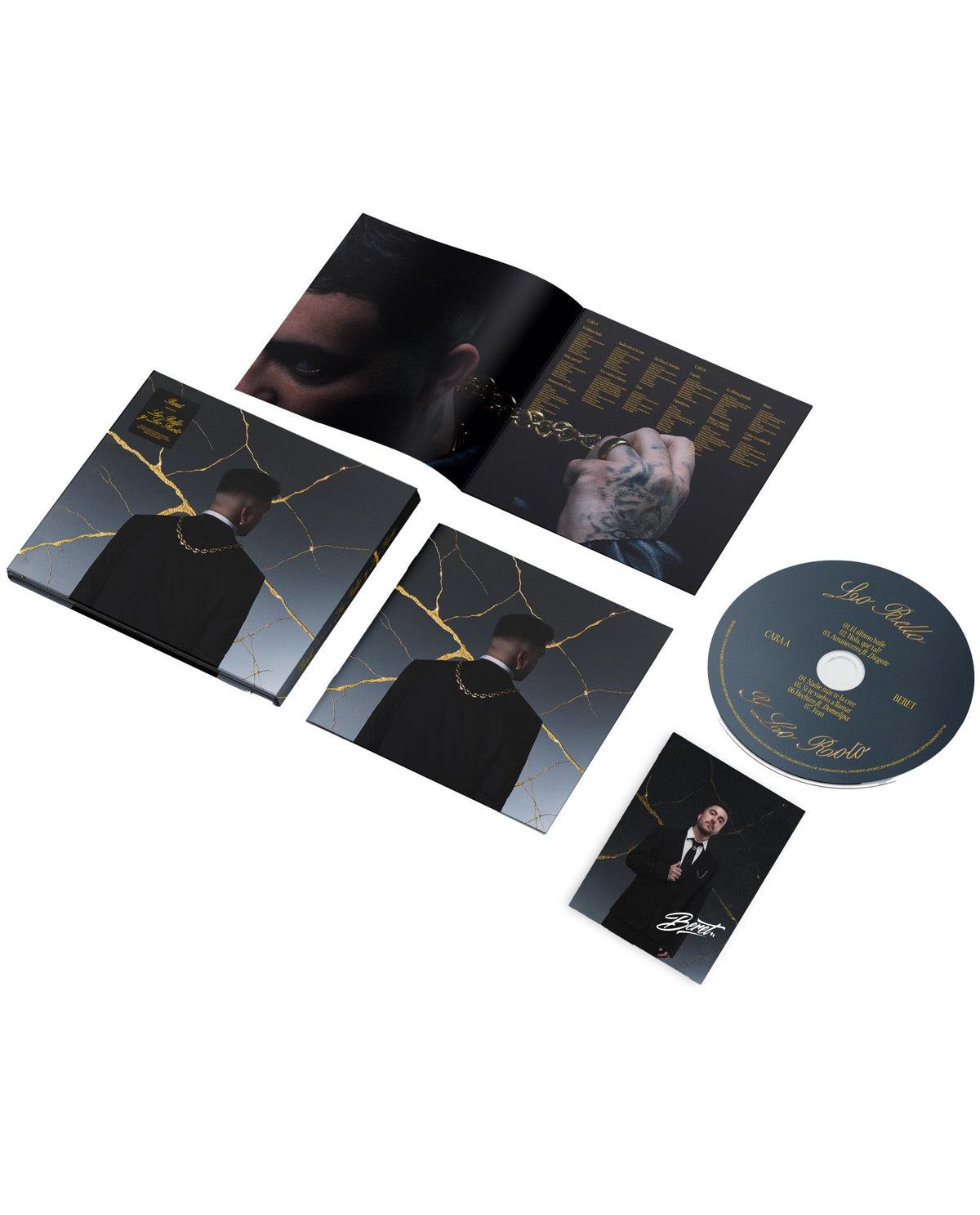 Beret - CD + Tarjeta Firmada "Lo Bello y lo Roto" - D2fy · Rocktud - D2fy