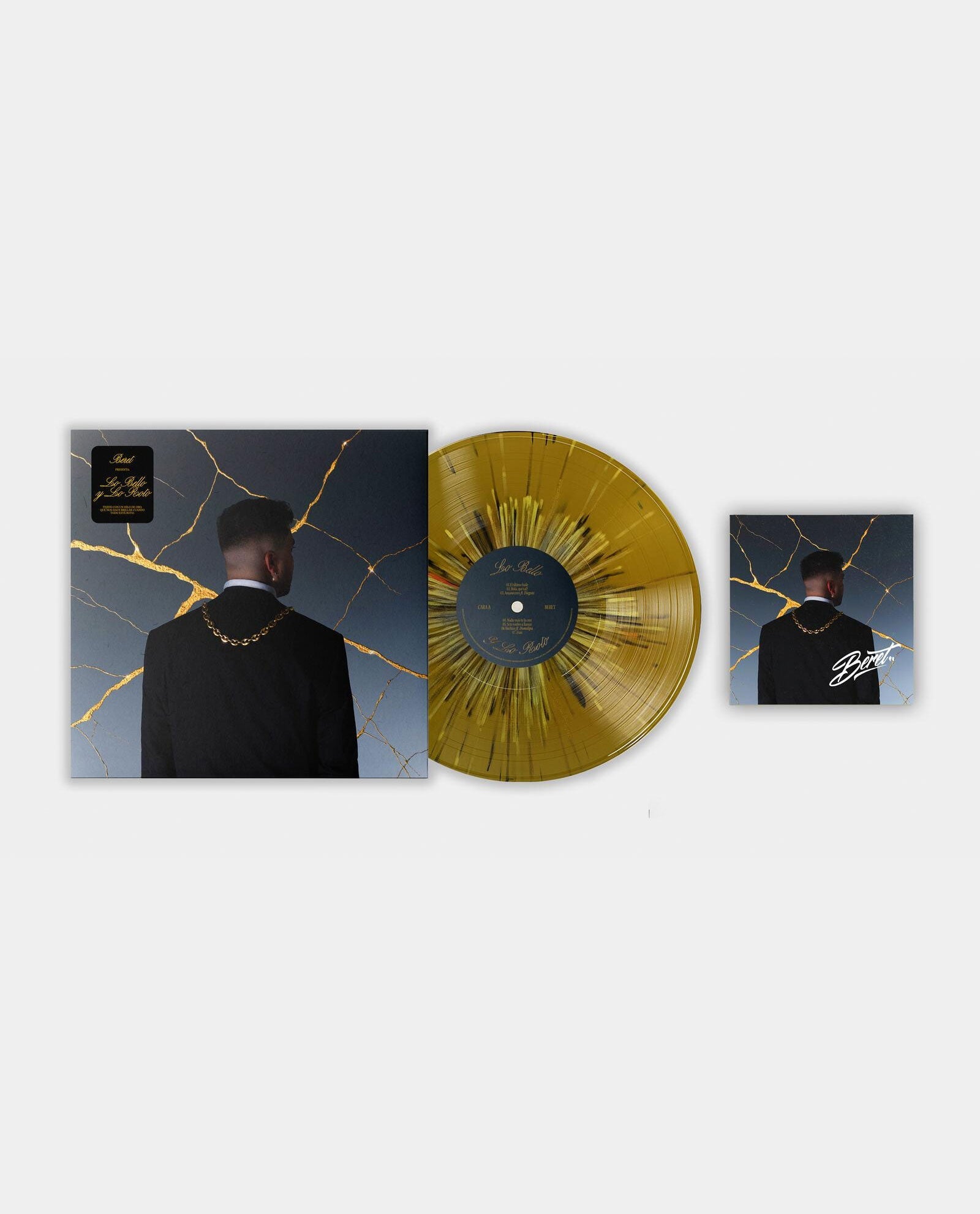 Beret - LP Vinilo Splatter + Tarjeta Firmada "Lo Bello y lo Roto" - D2fy · Rocktud - D2fy