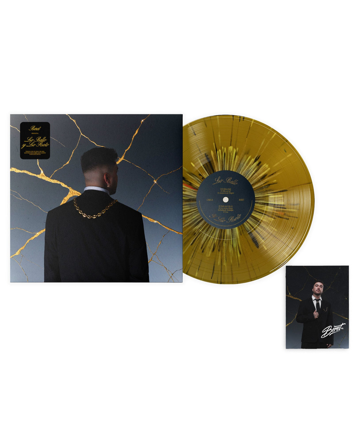 Beret - LP Vinilo Splatter + Tarjeta Firmada "Lo Bello y lo Roto" - D2fy · Rocktud - D2fy