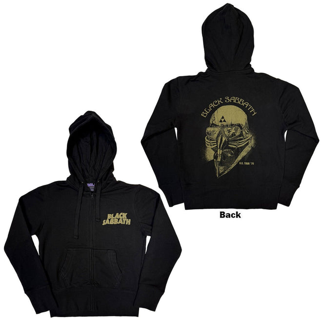 Black Sabbath - Sudadera Cremallera "Tour 1978" Mujer - D2fy - Direct To Fans - Black Sabbath