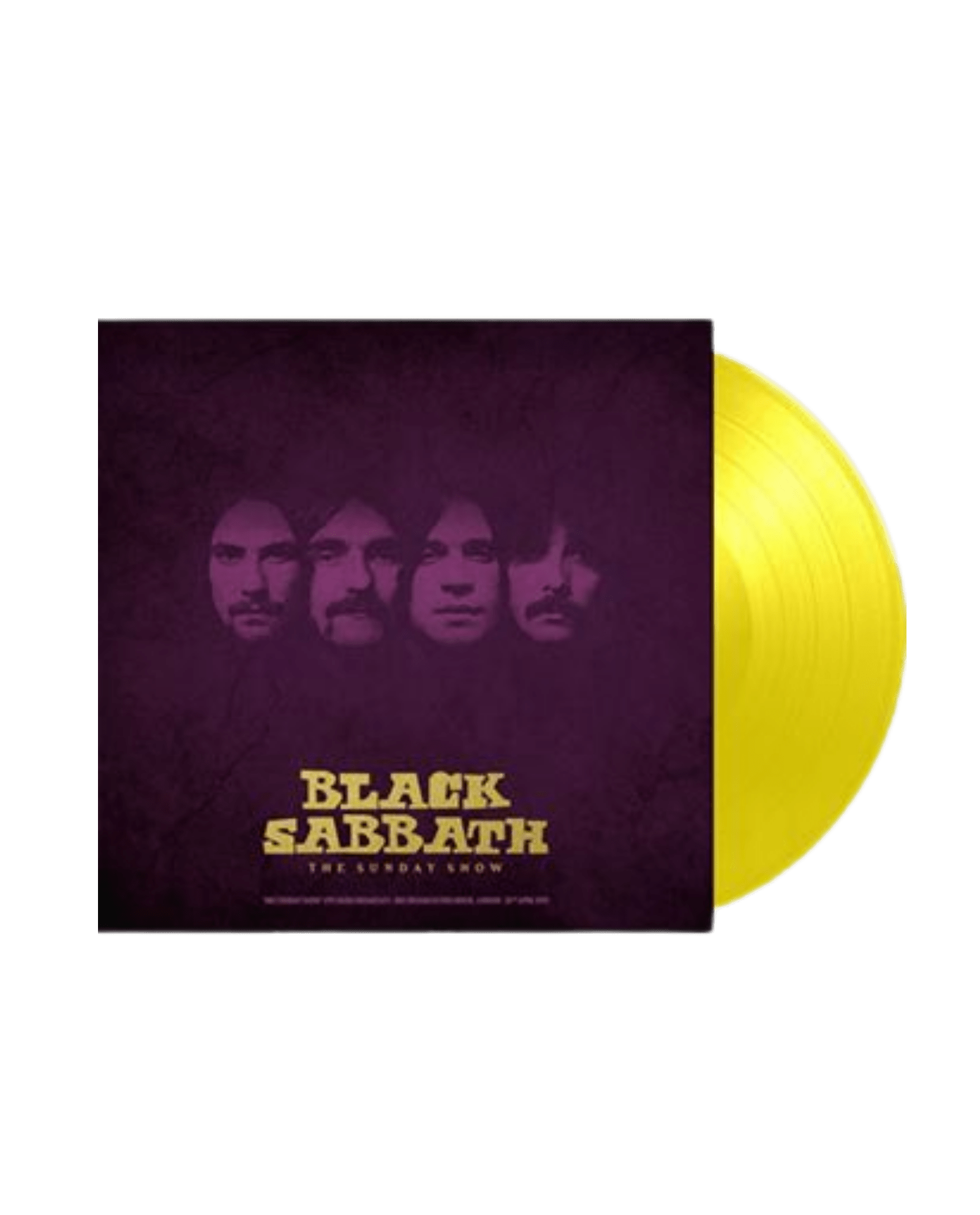 Black Sabbath - Vinilo LP Amarillo - "The Sunday Show - BBC Broadcasting House" - D2fy - Direct To Fans - D2fy
