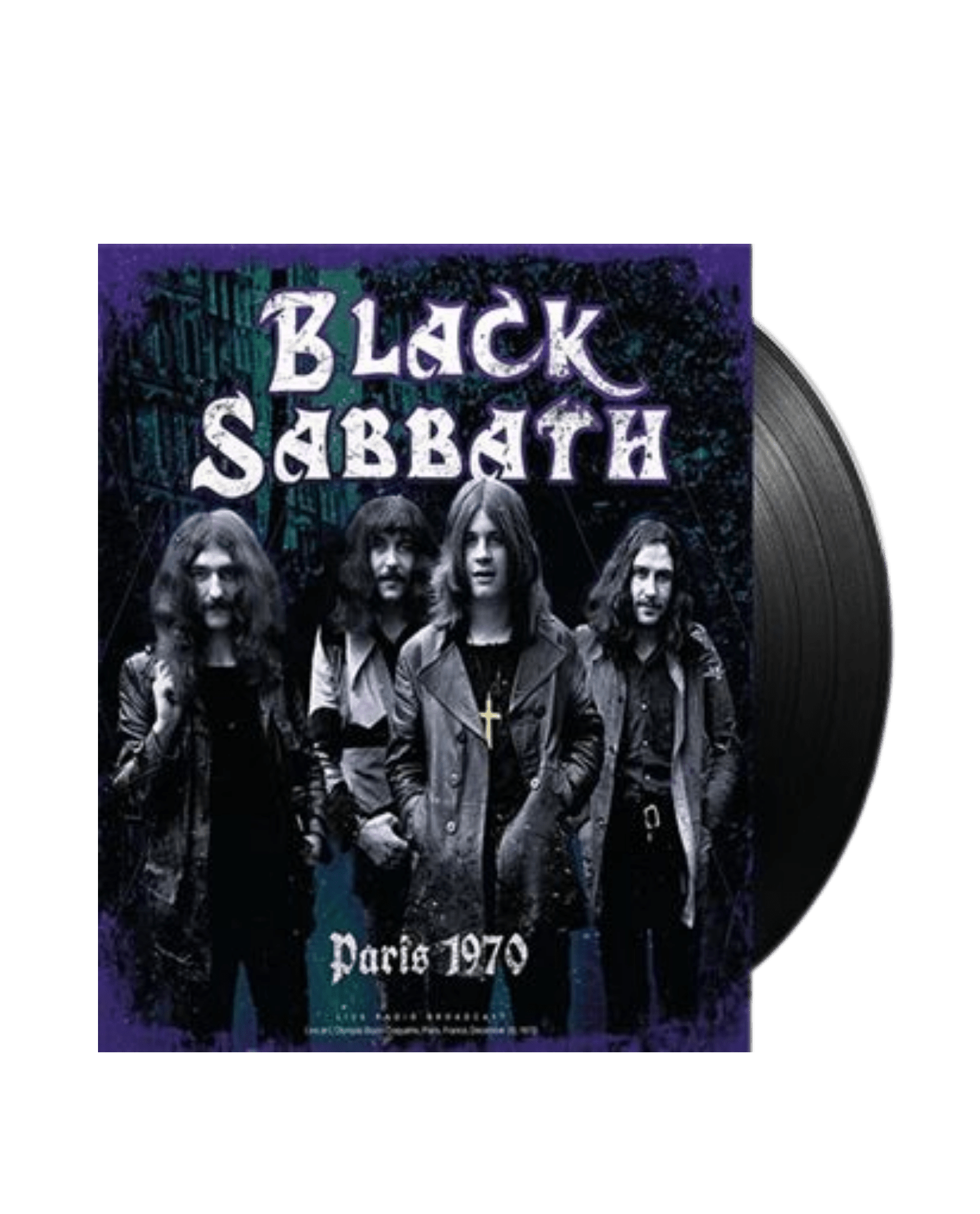 Black Sabbath - Vinilo LP - "Paris 1970" - D2fy - Direct To Fans - D2fy
