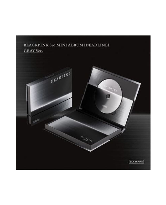BLACKPINK - CD "3rd MINI ALBUM [DEADLINE] GRAY Ver." - D2fy - Direct To Fans - D2fy