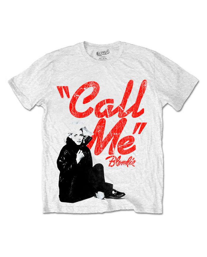 Blondie - Camiseta "Call Me" Unisex - D2fy · Rocktud - Rocktud