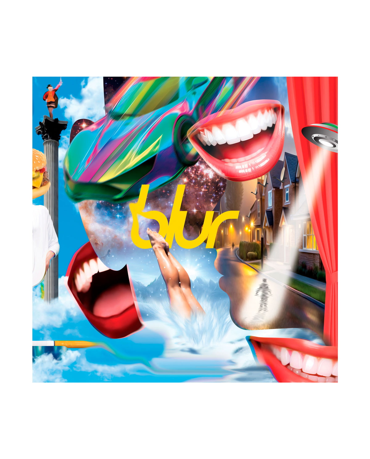 Blur - 2LP Vinilo azul y amarillo "The Great Escape (30th Anniversary Edition)"