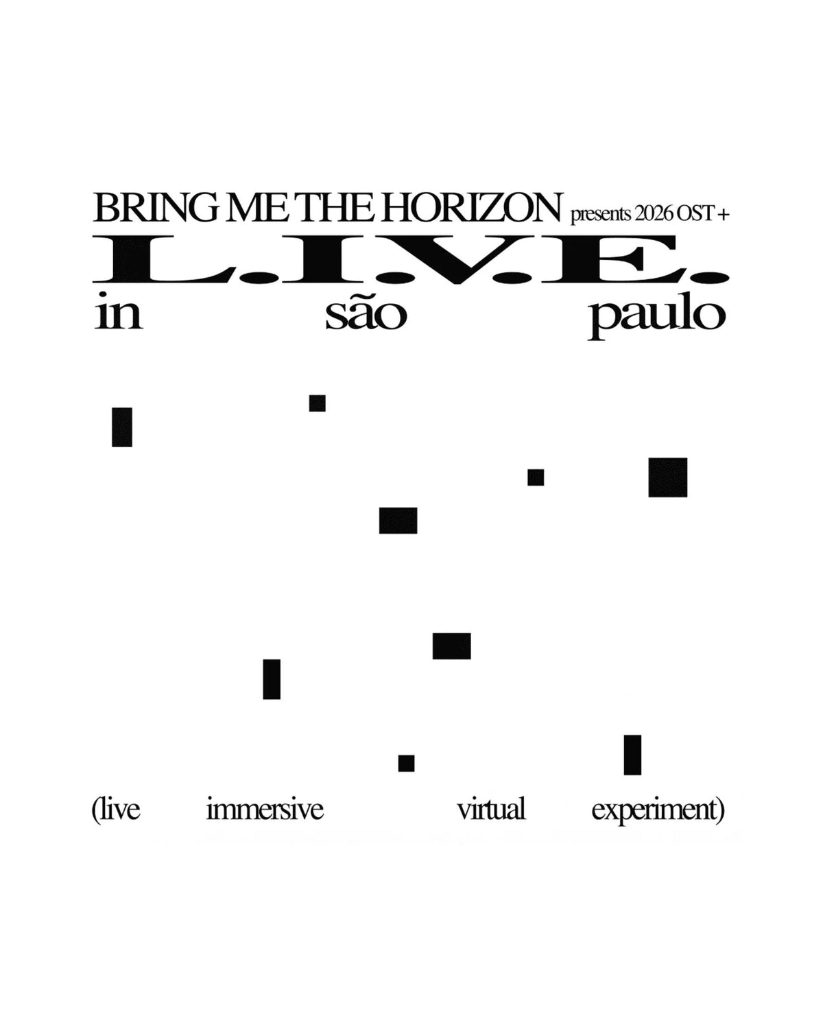 Bring me the Horizon - 2CD+ DVD "L.I.V.E. in Sao Paulo (Live Inmersive Virtual Experiment" - D2fy - Direct To Fans - D2fy